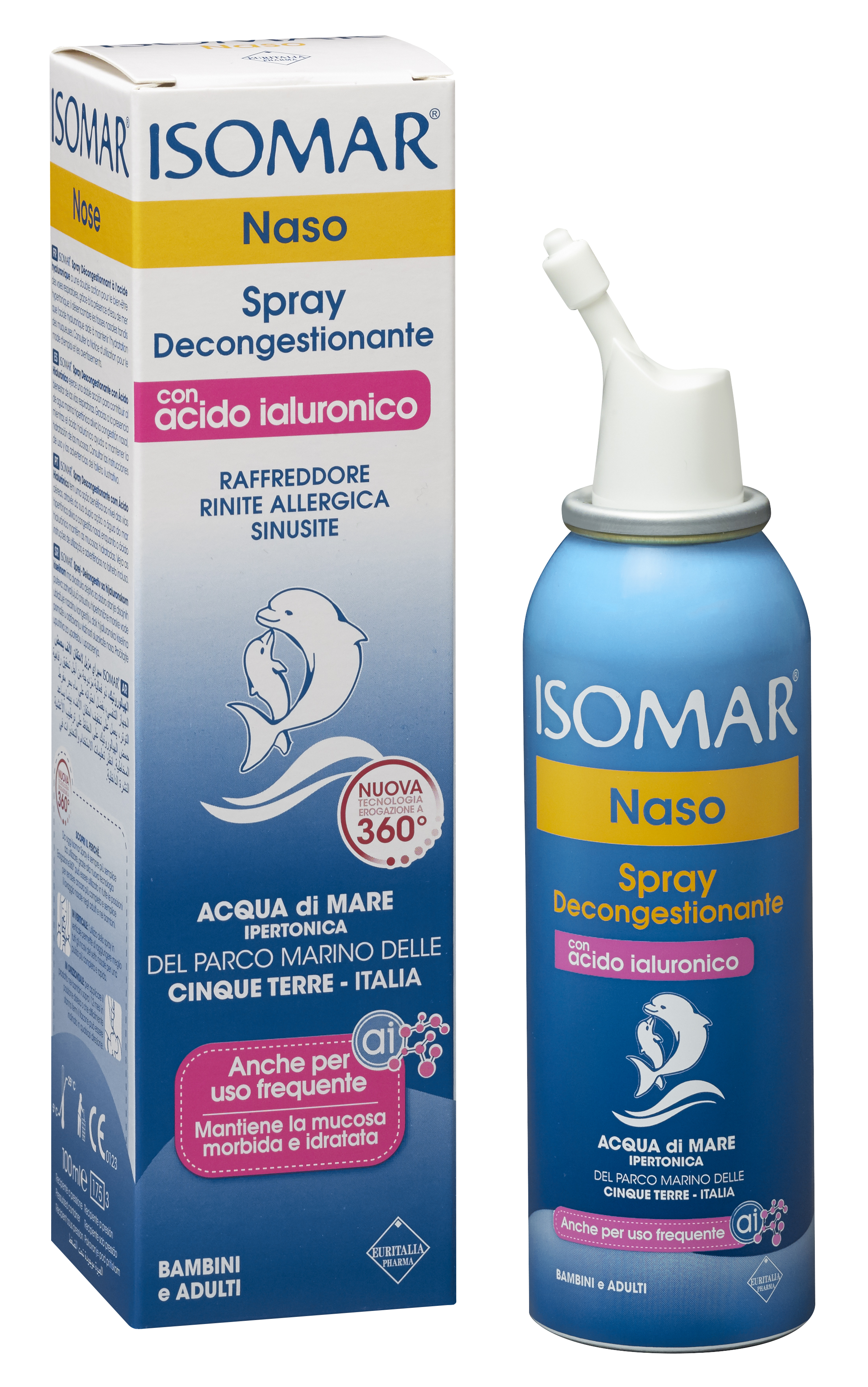 Spray Decongestionante con Acido Ialuronico