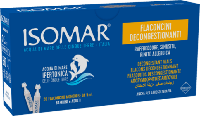 Isomar Naso Flaconcini Decongestionanti 20x5ml