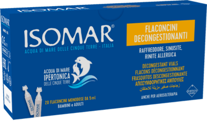 Isomar Nose Decongestant Vials 20x5ml