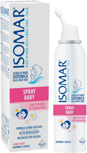 Isomar - Spray Baby Congestione Nasale Bambini Soluzione Salina Naturale -  Isomar