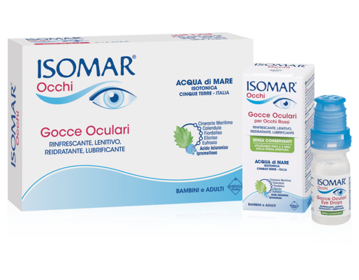 Every day our eyes are subjected to continuous stress, which can cause redness and irritation.